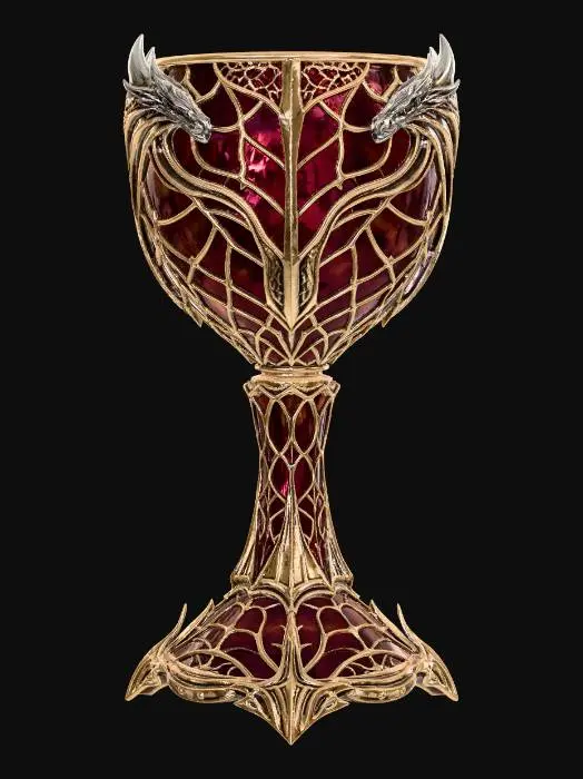 3D model for Crimson Dragon Chalice
