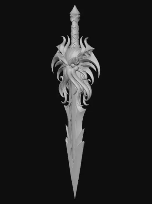 3D model for Leviathan's Dagger