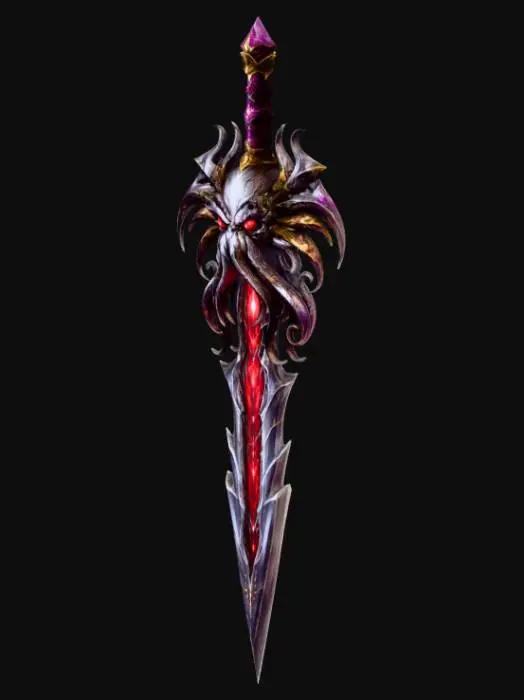 3D model for Leviathan's Dagger