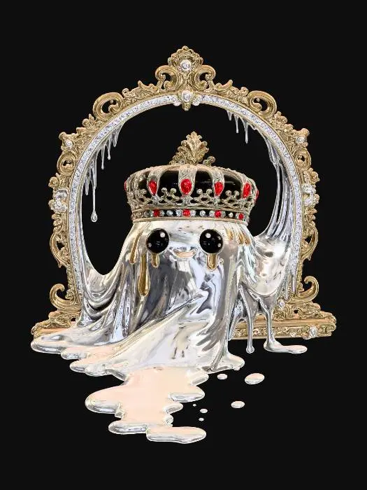 3D model for The Melting Monarch