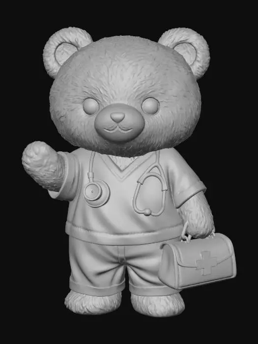 3D model for Dr. Bear