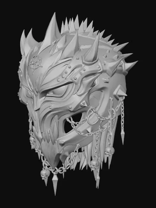 3D model for Obsidian Skullmask of the Void