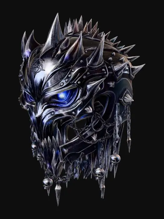 3D model for Obsidian Skullmask of the Void