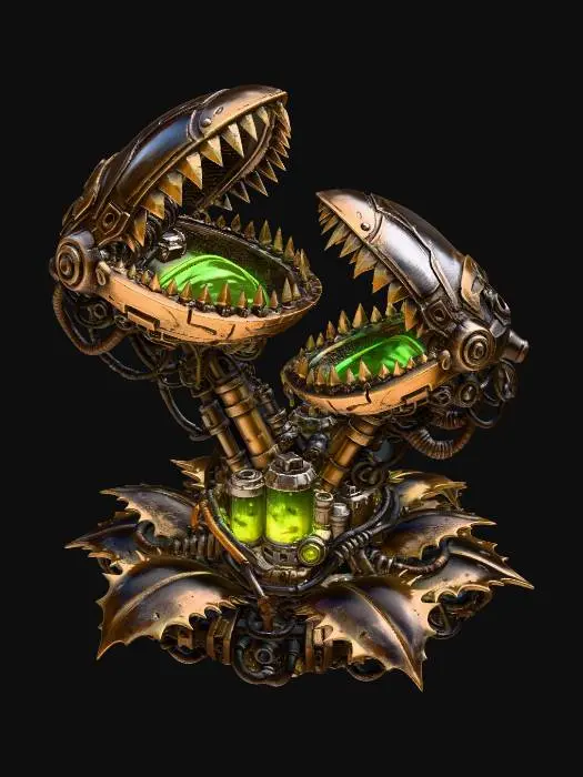 3D model for Twin Steamjaw Automata