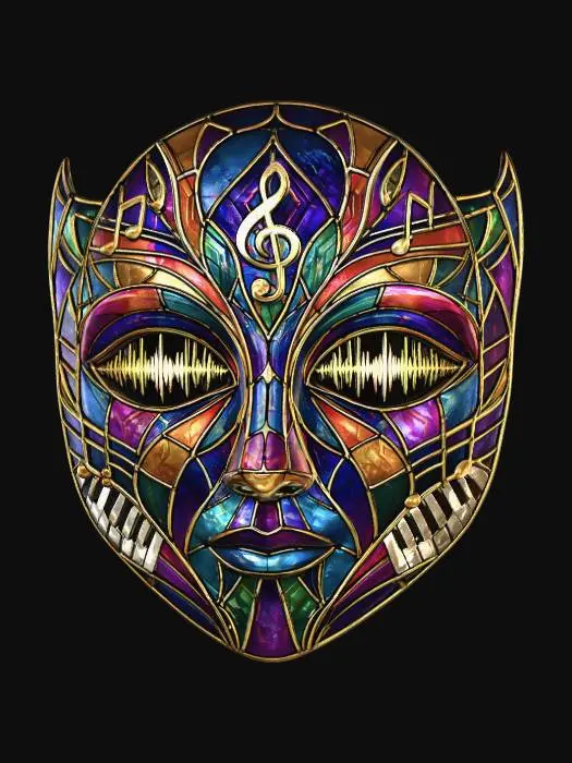 3D model for Stained Glass Serenade