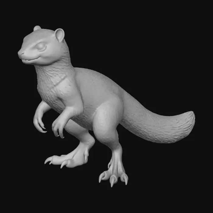 3D model for Chipmunk Raptor