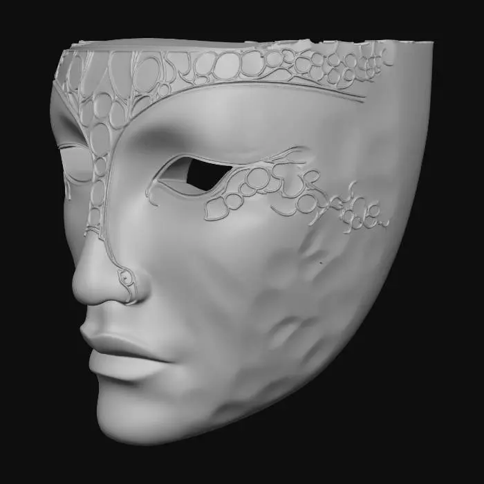 3D model for Eroded Elegance