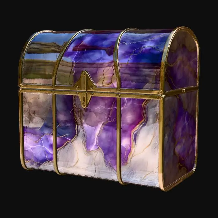 3D model for Amethyst Lightning Chest