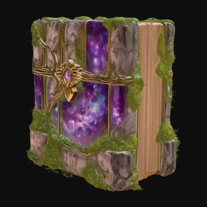 3D model for Golem Forest Grimoire