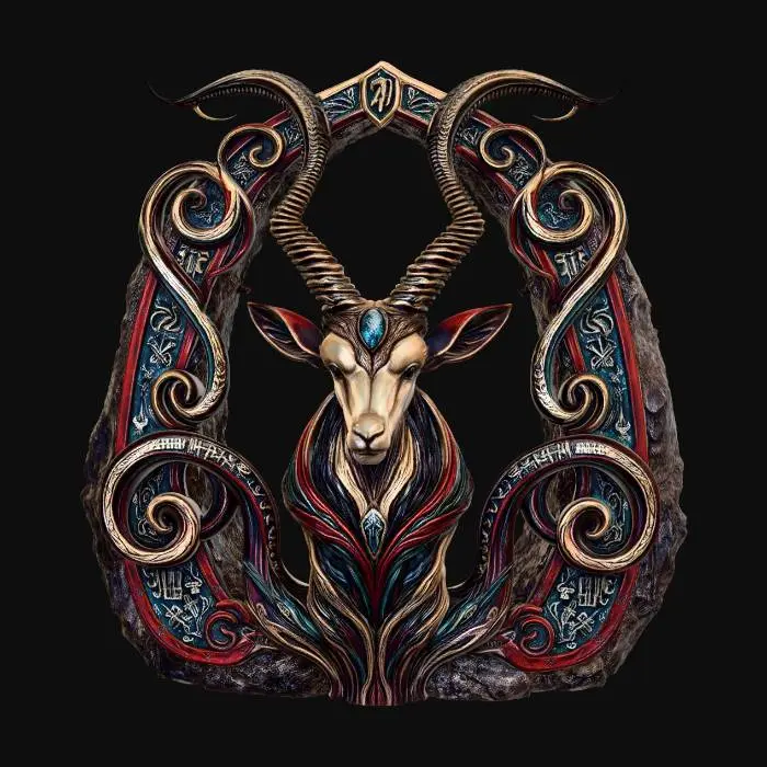 3D model for Runic Gate of the Arcane Stag