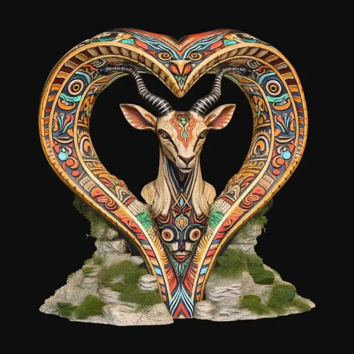 3D model for Heart of the Horned Ram