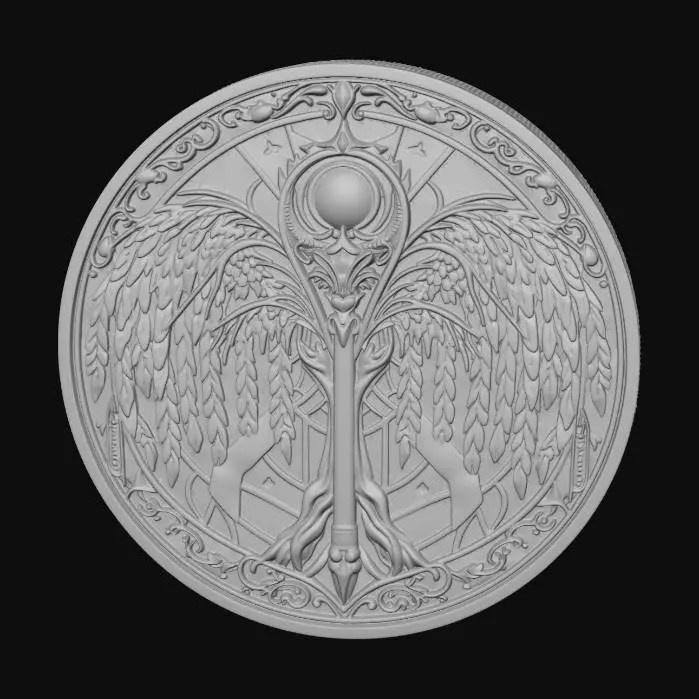 3D model for World Tree Spell