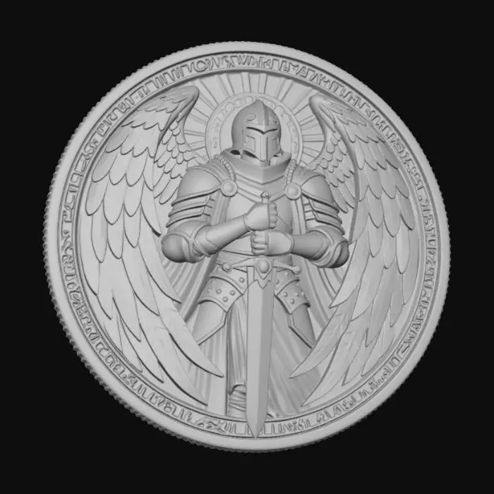 3D model for Winged Knight Shield