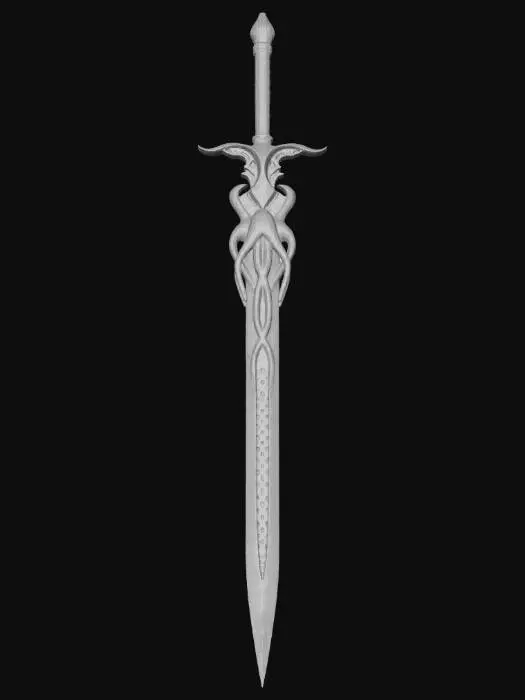 3D model for Emerald Kraken Blade