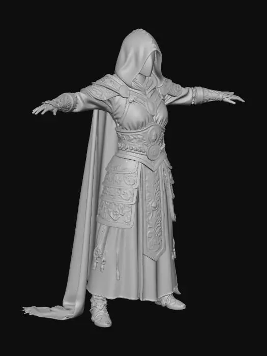 3D model for Scarlet Sentinel