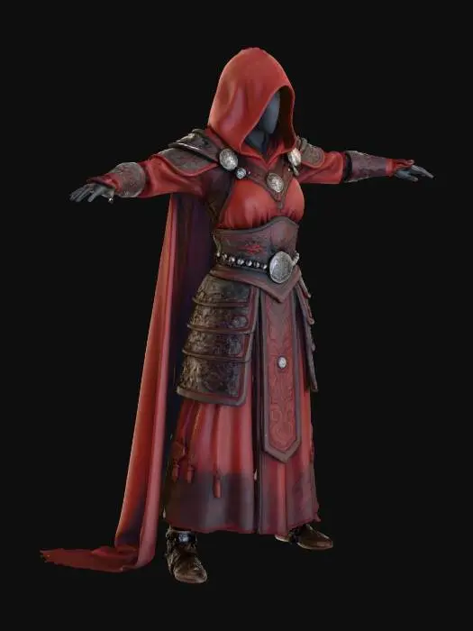 3D model for Scarlet Sentinel