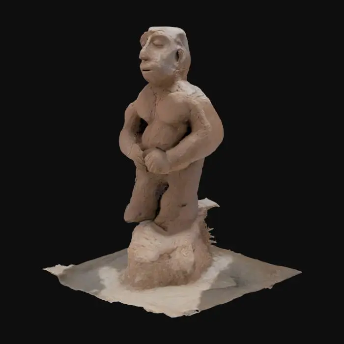 3D model for Clay Guardian