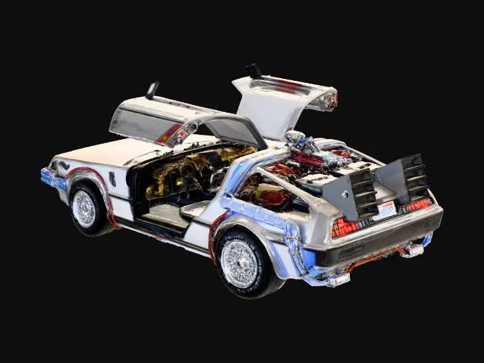 3D model for Time Travel Machine