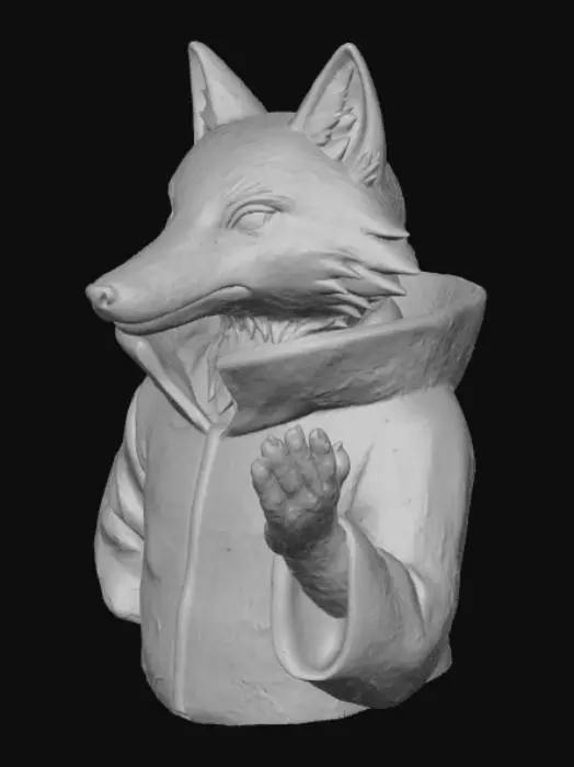 3D model for Fox Ninja Mage