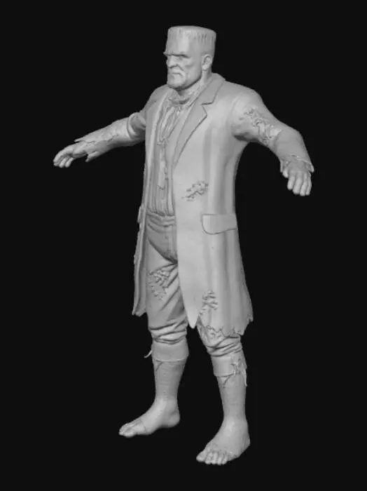 3D model for Frankenstein's Creation