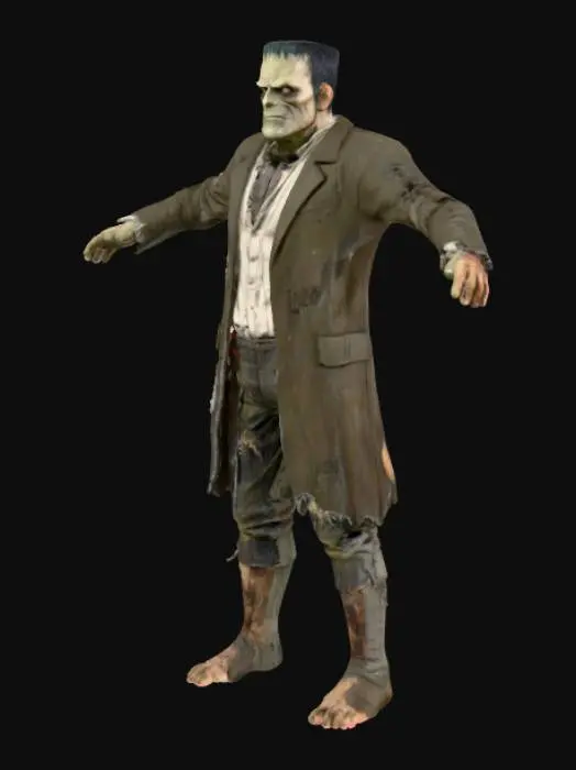 3D model for Frankenstein's Creation