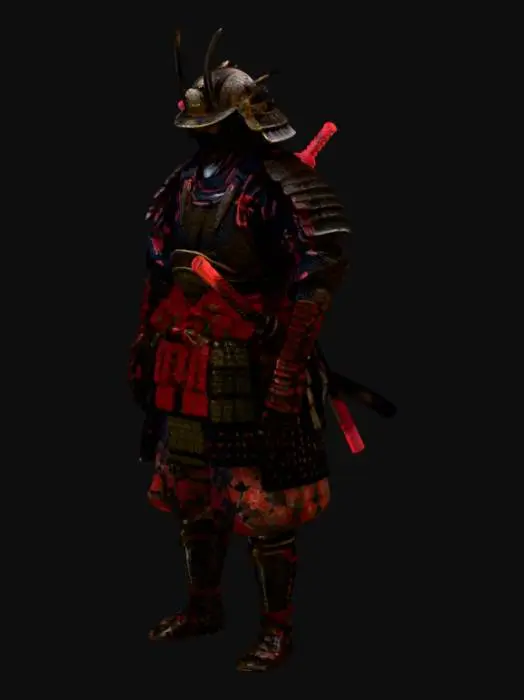 3D model for Samurai