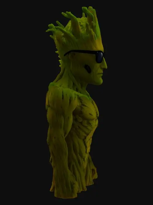 3D model for Hombre Arbol #treeman