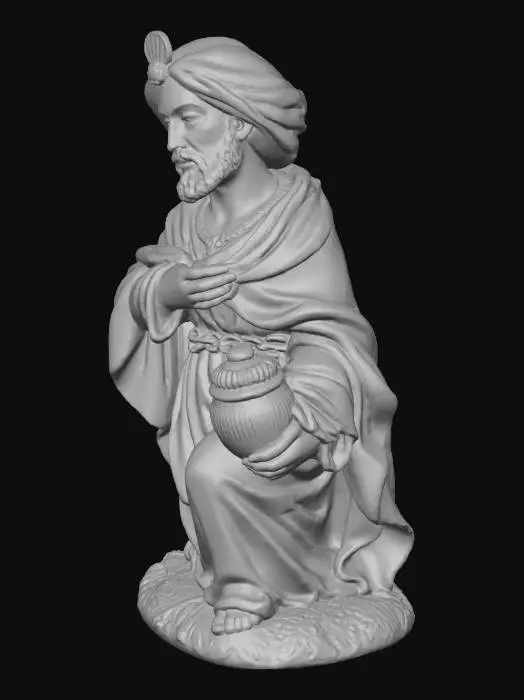 3D model for Rey mago