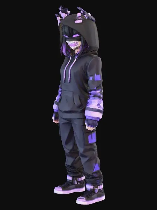 3D model for Pixel Shadow Enigma