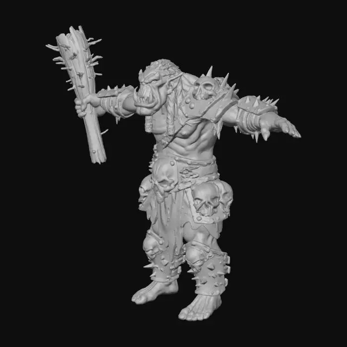 3D model for Orc (Orco)