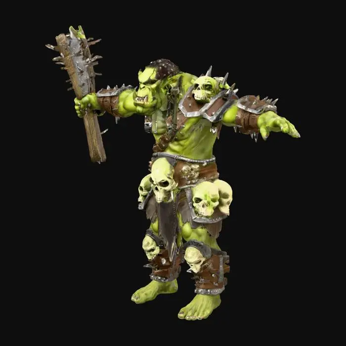 3D model for Orc (Orco)