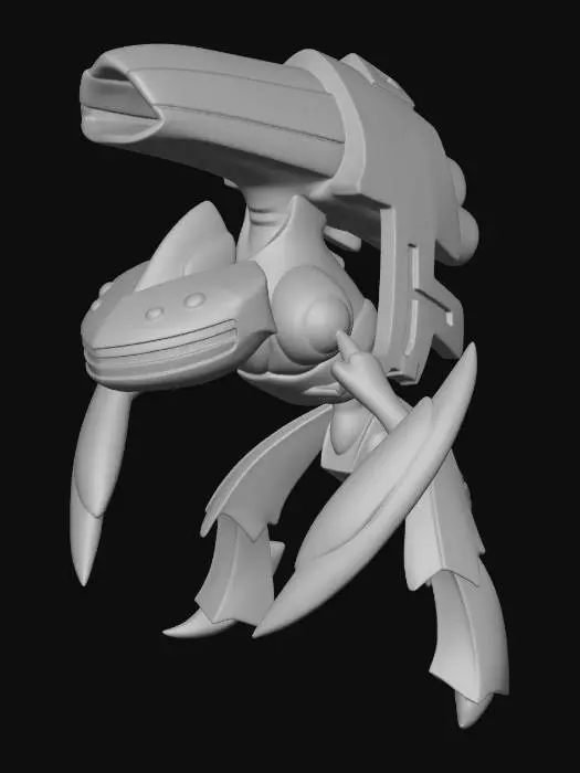 3D model for Mecha Sentinel