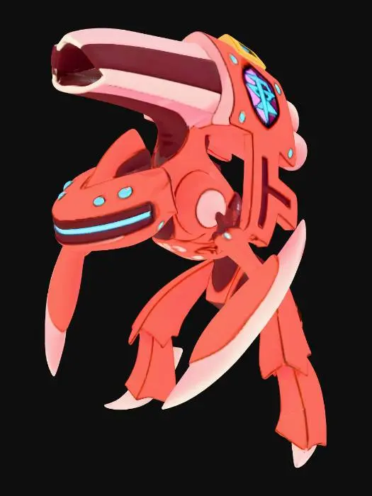 3D model for Mecha Sentinel