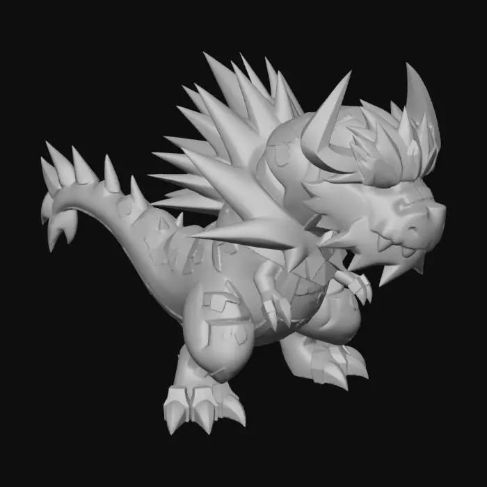 3D model for dragon 3d model