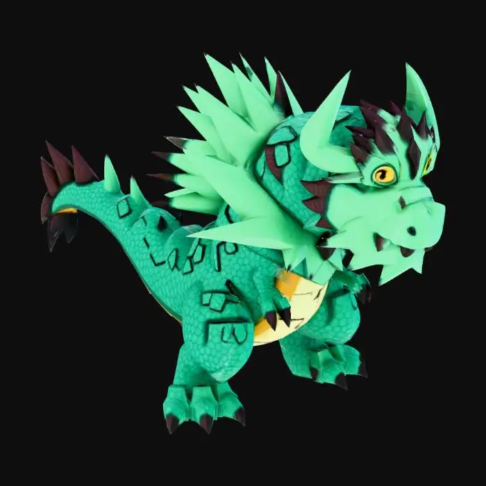 3D model for dragon 3d model