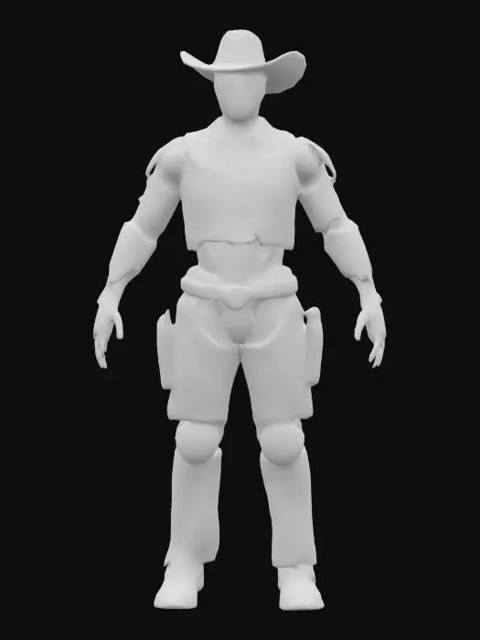 3D model for Cowboy Bot