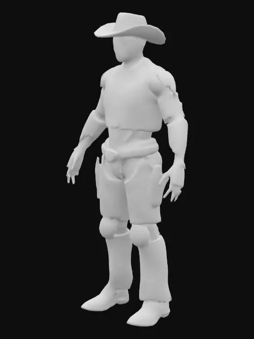 3D model for Cowboy Bot
