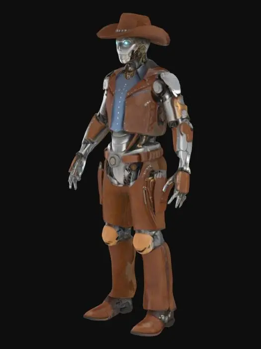 3D model for Cowboy Bot