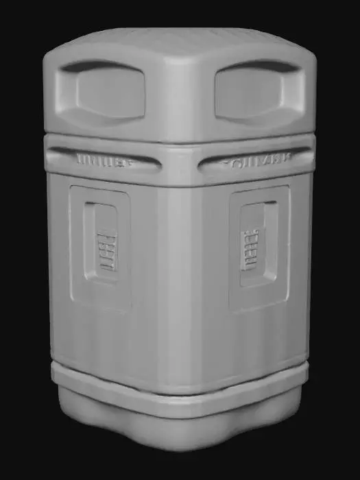 3D model for Emerald Bin