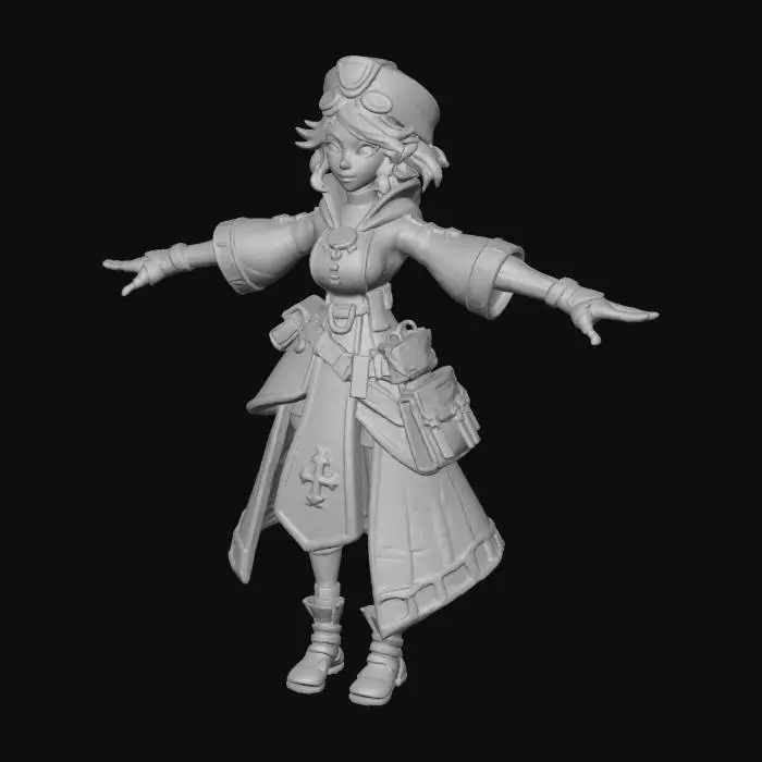3D model for Inventive Adventurer
