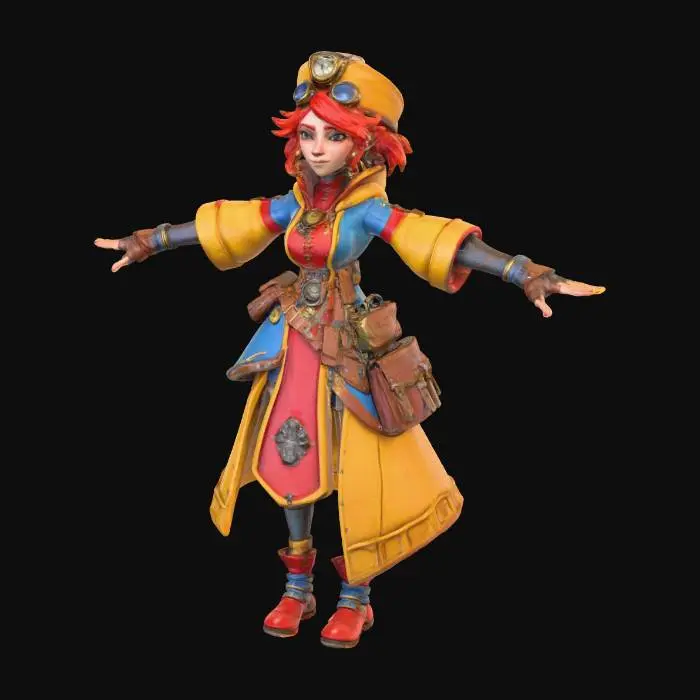 3D model for Inventive Adventurer