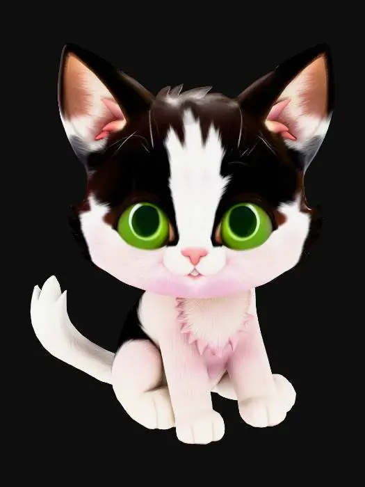 3D model for cat