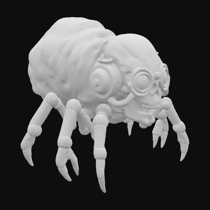 3D model for Cyber Skull Bug