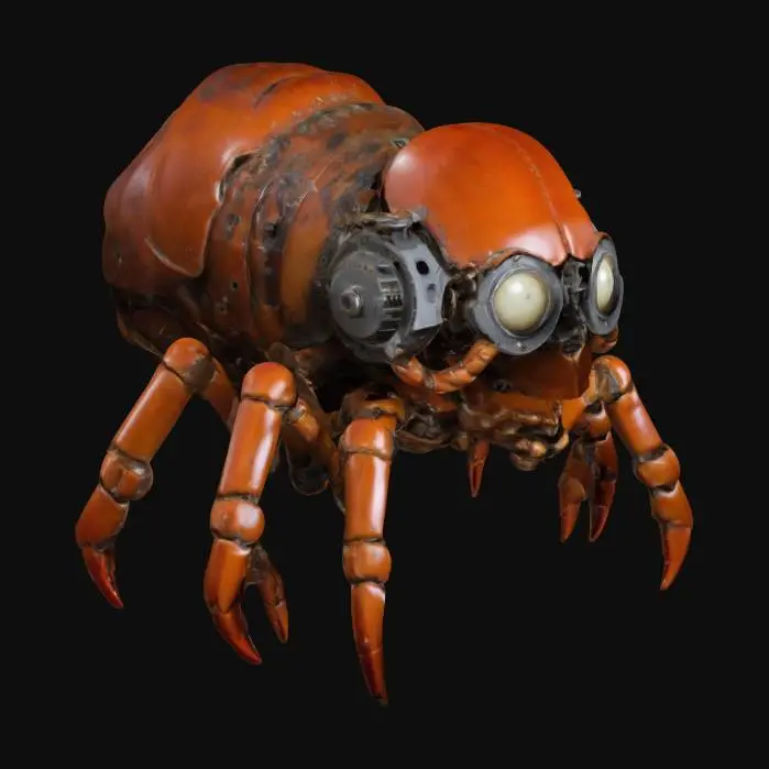3D model for Cyber Skull Bug
