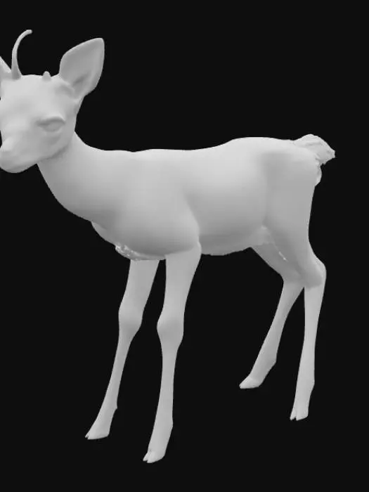 3D model for A cute little Bambi