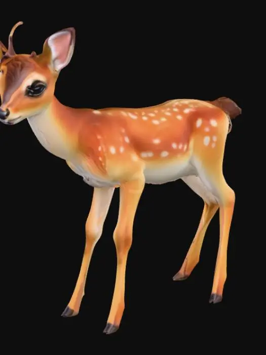 3D model for A cute little Bambi