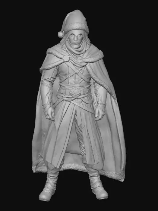 3D model for #Christmas2025#, Ezio Auditore da Firenze