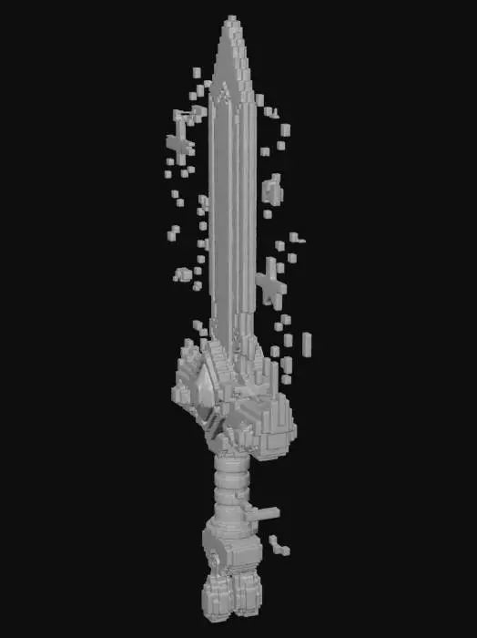 3D model for Crystal Brilliance Sword