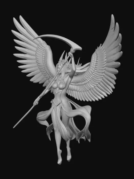 3D model for Moonlit Valkyrie