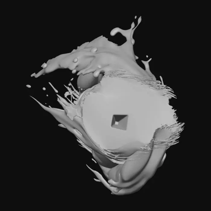 3D model for Ink ninja female